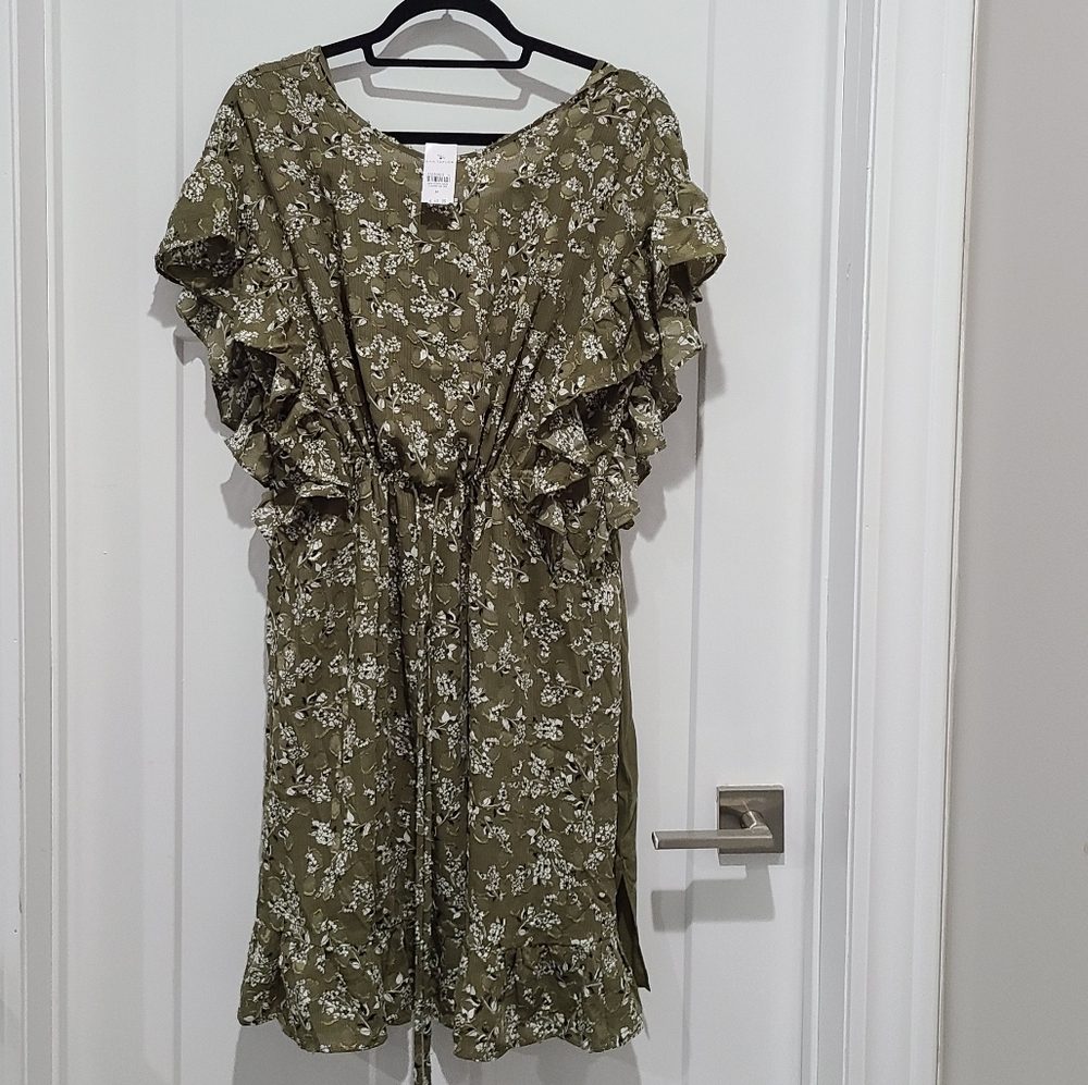 Ann Taylor Tie Waste Shift Dress